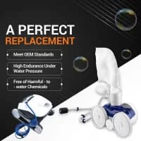 Super Holdbar C6 Big Wheel - VAC - Sweep 280 Poolrenser