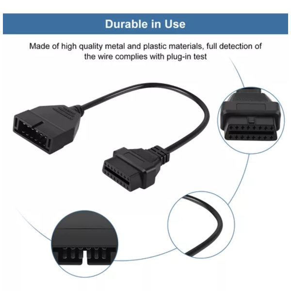 GM OBD1 12-nastainen OBD2 16-nastaiseen Diagnostiikkatyökaluun