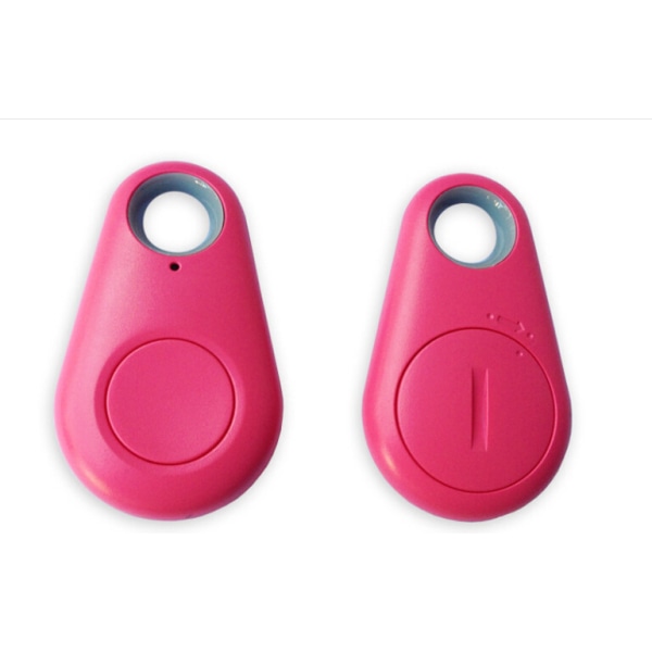 2st (rosa färg) Mini Bluetooth Tracker Bag Plånboksnyckel Pet