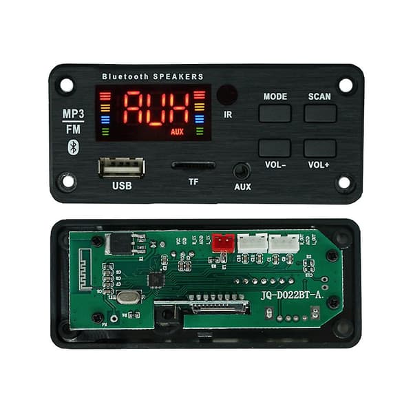 Usb Mp3 Dekoderkort Bilstereo Bluetooth Mp3 Dekoderkort Bluetooth 5.0 Handsfree Samtal Innspillingsmodul