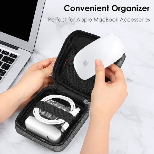 Macbook Charger Organiser Case, Small Electronic Organiser Bag