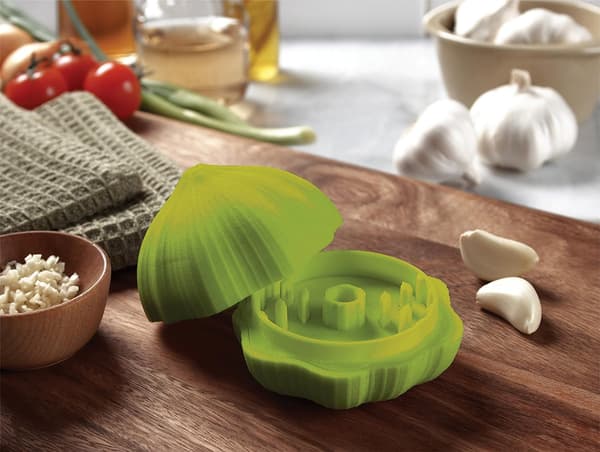 Hakk hvitløk, limegrønn