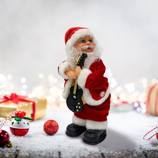 1 Glad Dansande Tomte-leksak