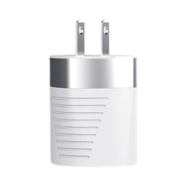Abs+pc vægadapter opladere Mini 2.4a Dual Usb Hurtigoplader Europæisk