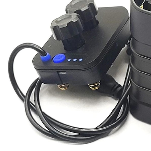6 Slot 18650 Lithium Batteri Oplader Mobil Boks 6 X18650 Batteri