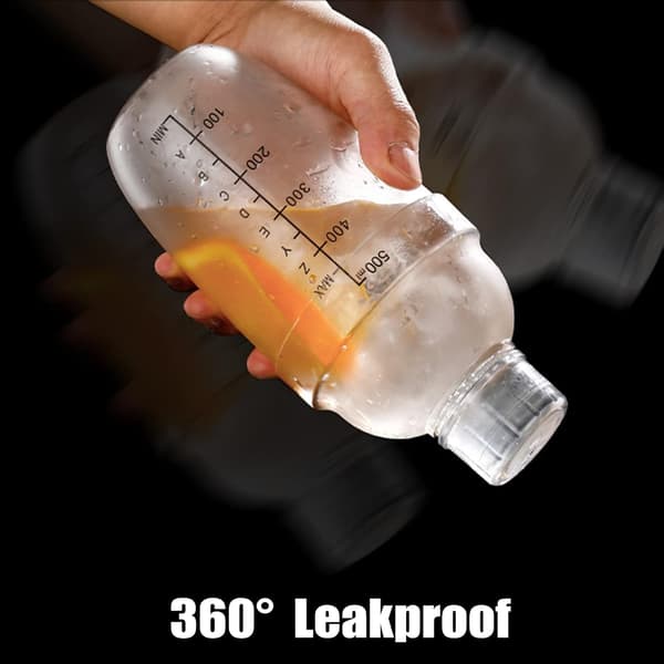 1 stk håndshaker med gradert shaker 350ml melkeshaker te
