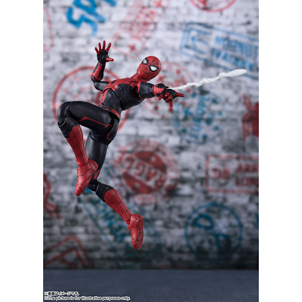 Avengers: Far From Home Spider-Man: Far From Home Uppgraderad Dräktversion Actionfigur Leksaksmodell