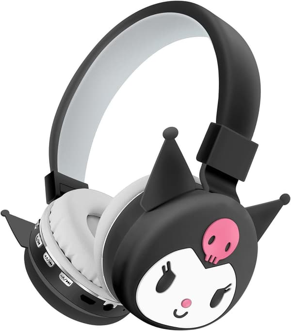 Bluetooth-hörlurar för barn, Over-ear-hörlurar för barn (SVART)