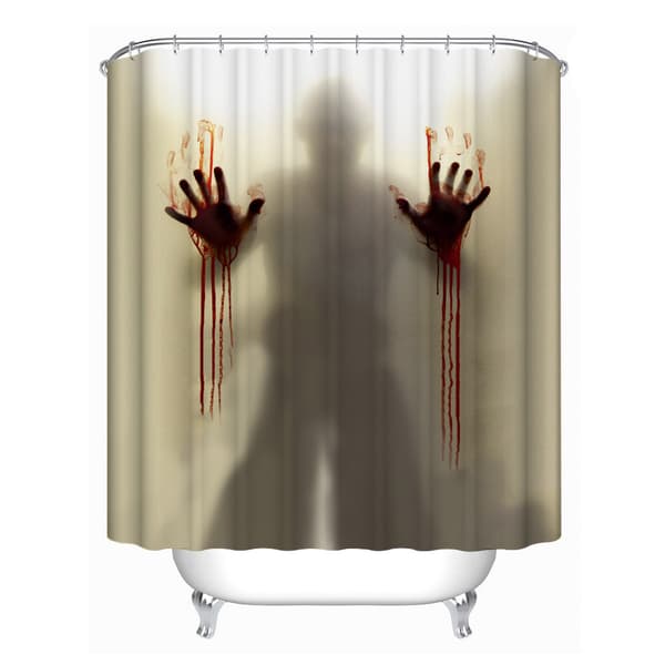 Duschdraperi, Halloween Duschdraperi, Halloween Badrum