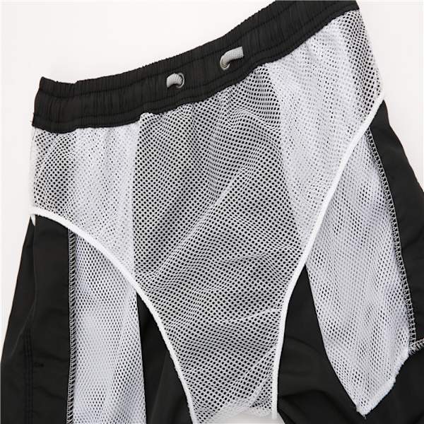 L Strandbukser Sports Casual Shorts med Indre Mesh Tre Kvarter Bukser Store Bukser Mode Shorts til Mænd og Kvinder