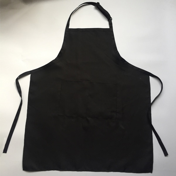 2-pack Köksförkläden (Svart, Polyester) med 2 Fickor