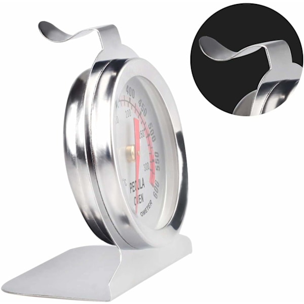 Ovn Termometer 50-300°C/100-600°F, Ovn Grill Stege Chef Ryger Termometer Øjeblikkelig Læsning Rustfrit Stål Termometer
