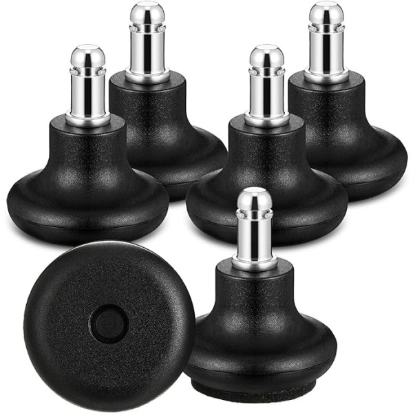 5pcs Office Chair Replacement Swivel Wheel, 2 Inch High Profile