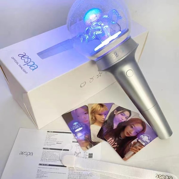 aespa Official Light Stick Fanlight konserttiin / Custom Emblem G