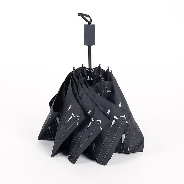 Foldbar paraply, automatisk åbning og lukning, stormresistent