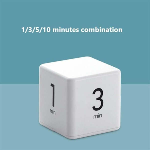1 Køkken Timer Terning Multifunktionel Timer Minutstyring