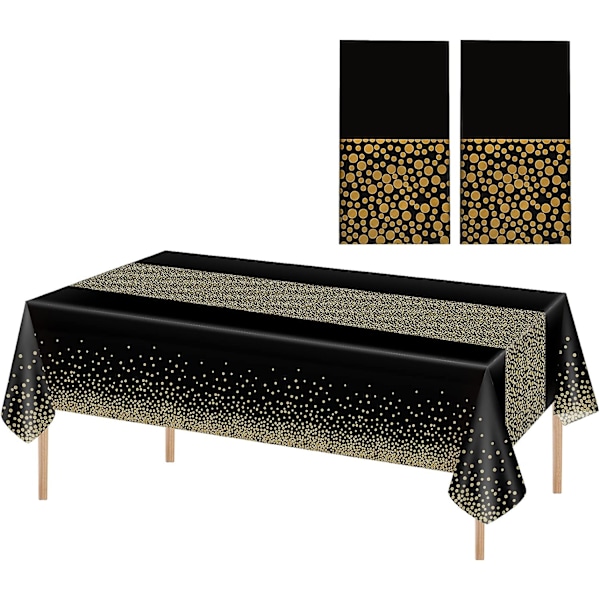 2 st Plastdukar, Polka Dot Duk, Duk för