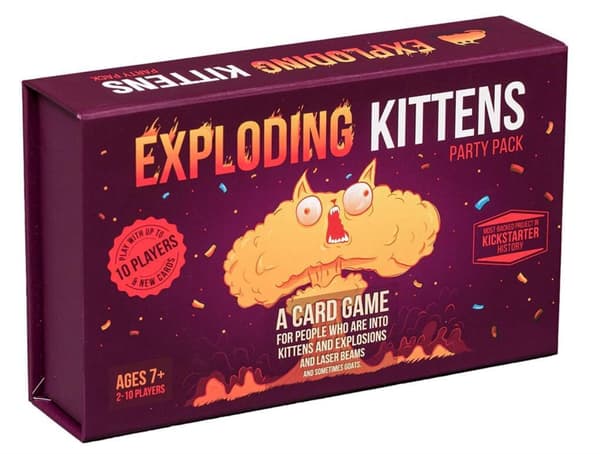 Suosittuja lautapelejä Kittens Exploding Kittens