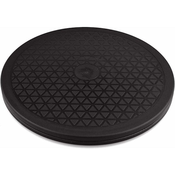 30 cm, med stålkullager, solid plastskulptur 360° roterande