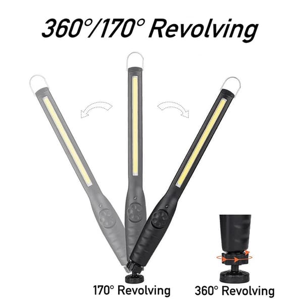 COB arbeidslys USB-oppladbar arbeidslys lang stripe camping