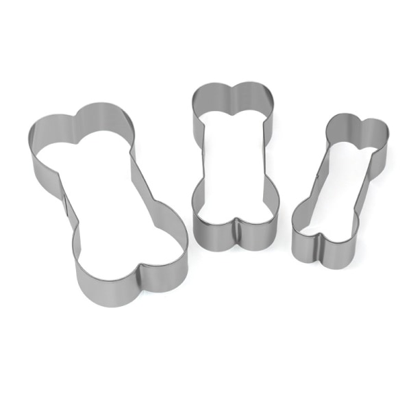 Kakeform i rustfritt stål, 5-delt sett, kakeform, DIY