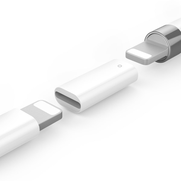 Adapter för Apple Pencil Lightning-adapter laddningskabel för