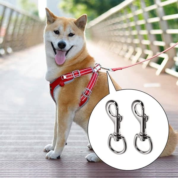 2 stk. Pet Svingbare Kroker, Hund Svingbare Kroker, Svingbar Trigger