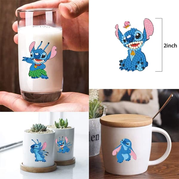 5D Stitch Diamantmaleri Sticker Sæt til Børn Kunst og Håndværk
