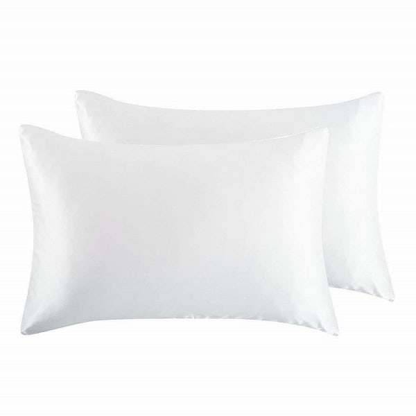 2 sets of standard pillowcases, soft, comfortable, breathable,