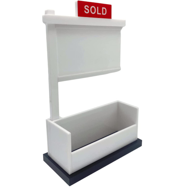 1 stk Eiendomsmegler Visitkort Display Salgskort Holder