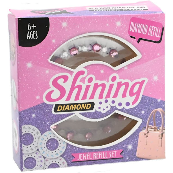 Tyttöjen syntymäpäivälahjat Bling Bling hiukset, Tyttöjen lelu, Lastenpäivän lahjat, Kehitä luovuutta