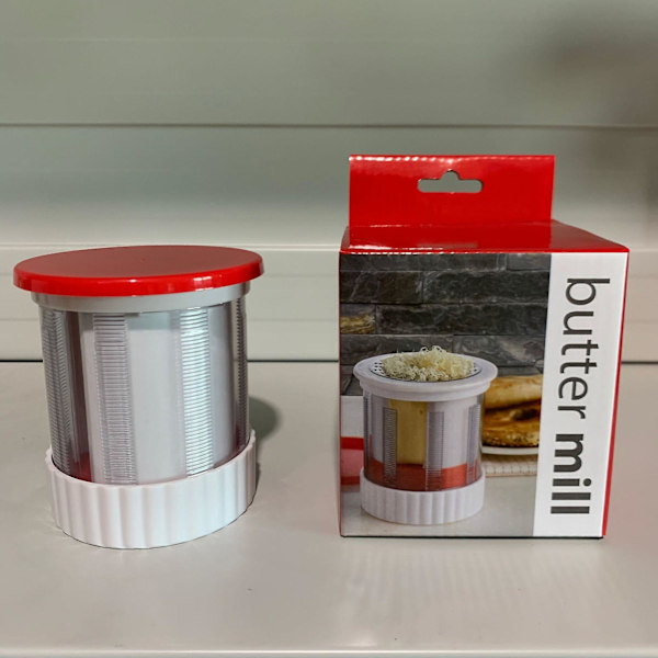 Multifunksjonell smørmølle for kjøkken, kreativt verktøy for å smøre smør, daglig skjæregadget