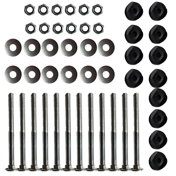 Trampolinbultar 12-pack Anti-Fall Fixer