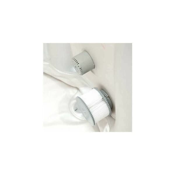 2 stk. filter, filterpatroner til swimmingpool, filterpatroner til badekar, spa, swimmingpool (2 stk.)