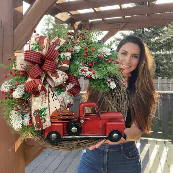 Julekrans Kunstig Julekrans Juletræ