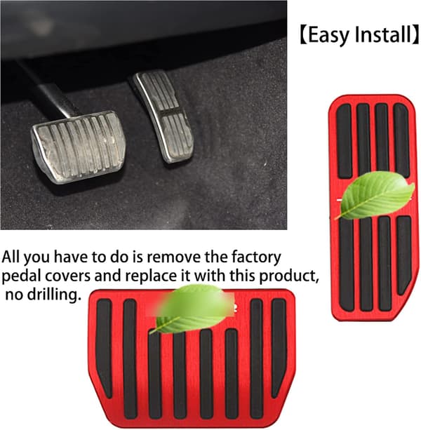 Auto Aluminiums Pedaler til Jaguar XE F Pace XEL E PEAC