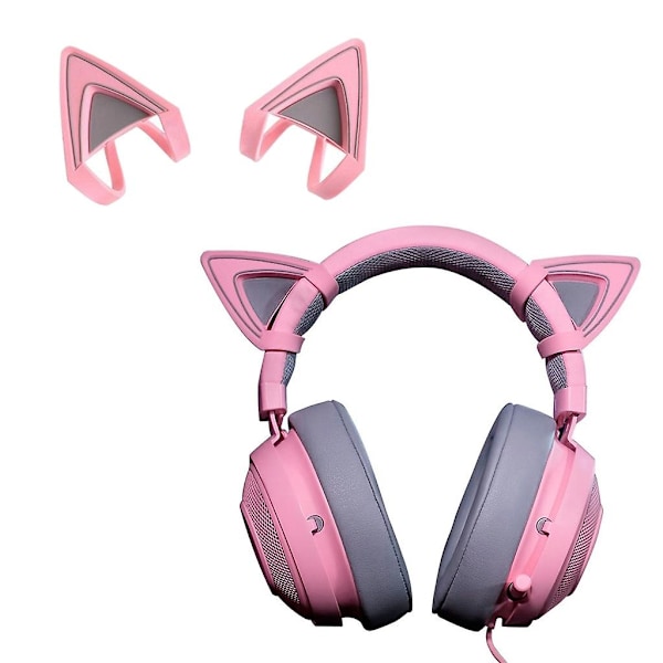 Kattöronprydnad för Razer Kraken V2 hörlurar