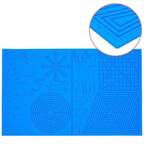 Model til 3D-pen 3D-printpen Model Stor Silikonmåtte til 3D