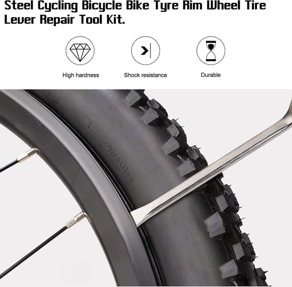 8 st Metall Cykel Däckjärn Däck Däckjärn Mountainbike