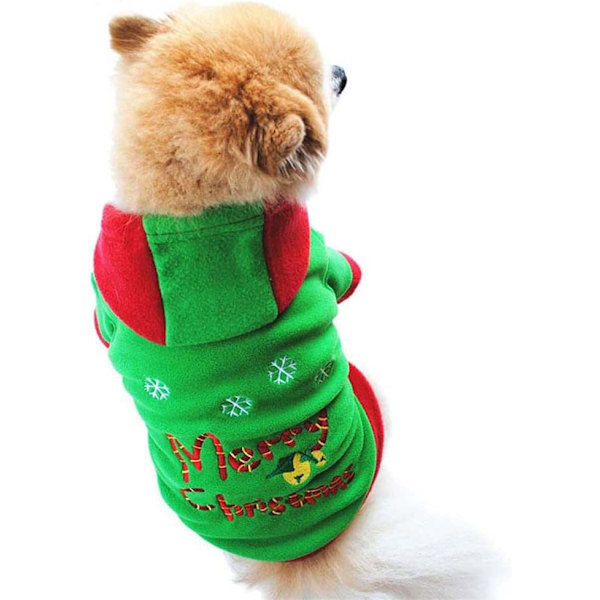 Hundetrøje Juletrøje til Hunde Julehundetøj Varmt Kæledyr
