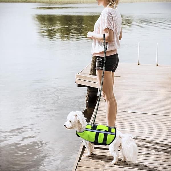 PET Redningsvest for Hunder, Refleksvest, Justerbar