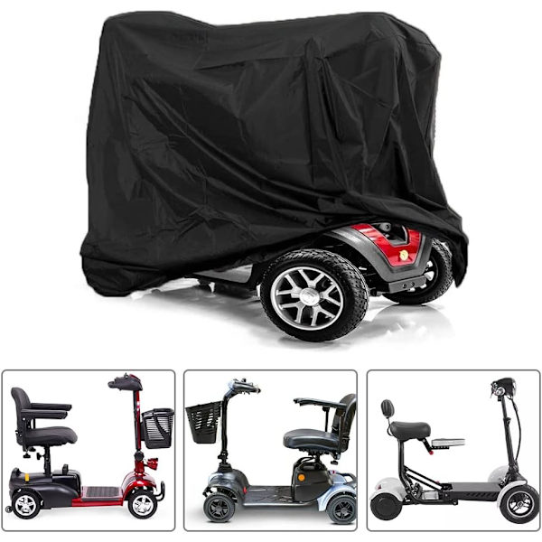Vandafvisende Robust Rejse Rollator og Scooter Dæksel 210D