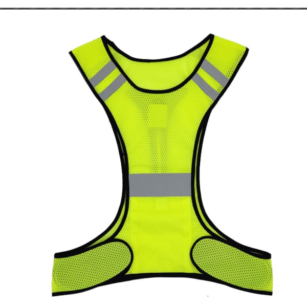 1x Refleks løpevest High Visibility Vest Kids Women Protec