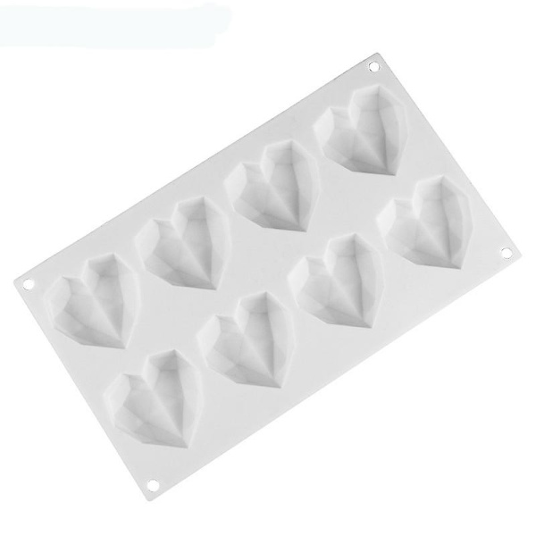 1 stk. silikoneform til konditori, chokolade, kage, slik, mini kage, slip-let form til køkkenbageri