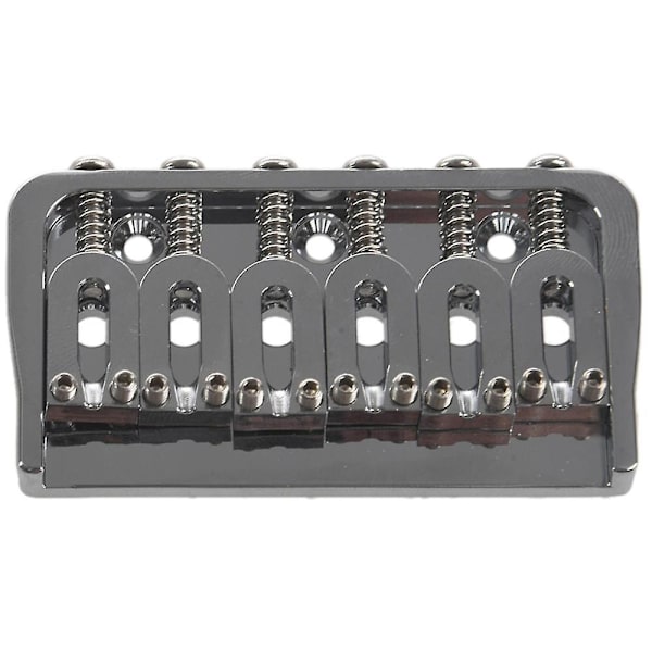 6-strengers elektrisk gitarstolbro / metall fast bro