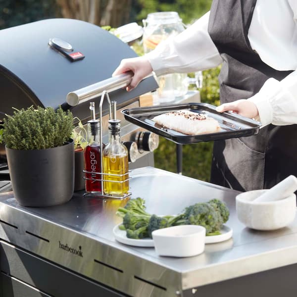 34,5x24,5 cm, Aluminisert Rustfritt Stål Husholdnings Non-Stick