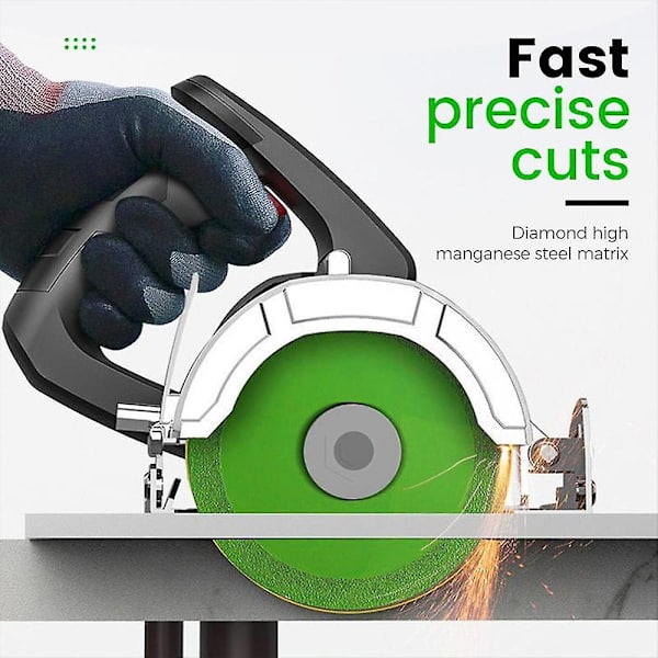 Diamantskive for glass, egnet for marmor, glass, keramiske fliser og krystall