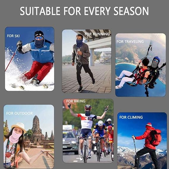 Ski Balaclava Åndbar Multifunktionel Motorcykel