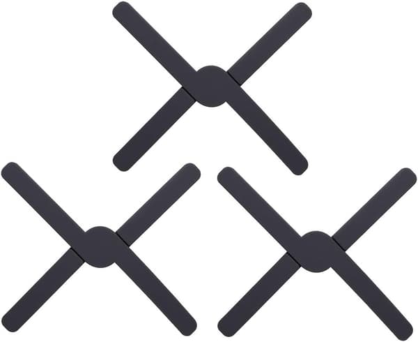 Foldbar Silikon Trivet Silikon Trivet Måtte Grydeholder Varme