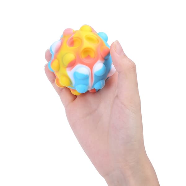 Fidgetleksaker, Tryckbubbla Stressboll, Fidget Känselboll Leksak